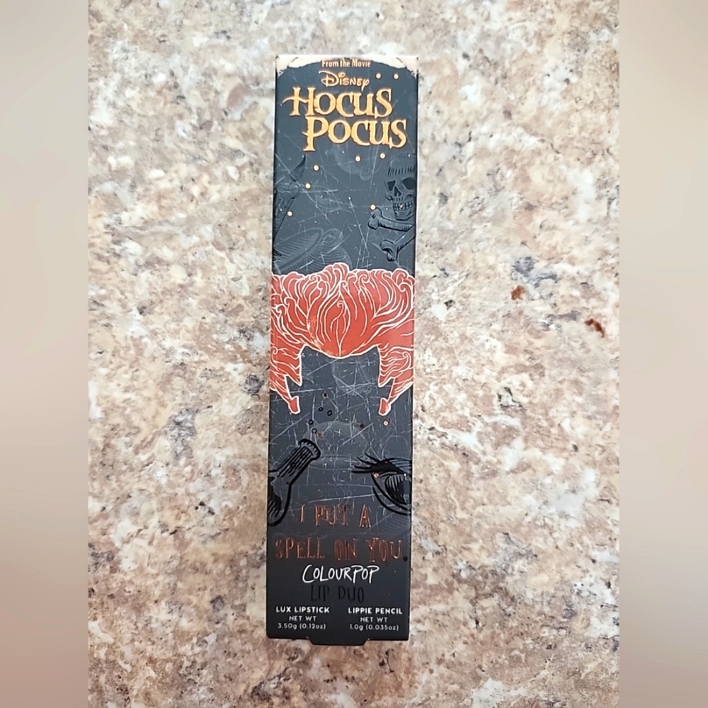 COLOURPOP x HOCUS POCUS I Put A Spell On You Lipstick Kit Set Duo NIB